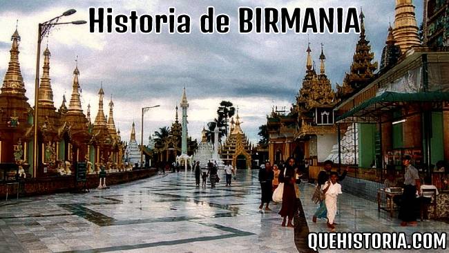 breve historia resumida de birmania