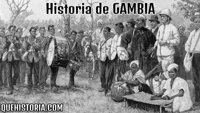 breve historia resumida de gambia